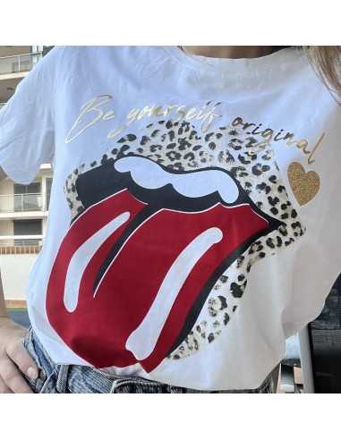 BesobelCAMISETA ROLLING PRINTInicio