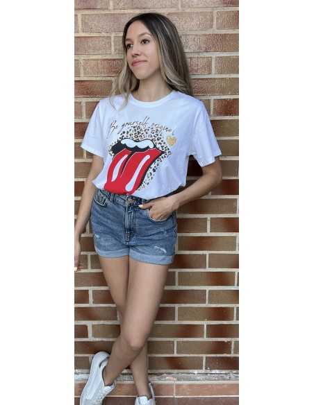 BesobelCAMISETA ROLLING PRINTInicio