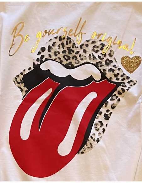 BesobelCAMISETA ROLLING PRINTInicio