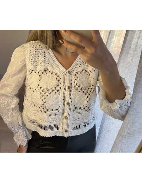BesobelCAMISA BORDADAREBAJAS