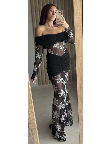 BesobelVestido Rihanna negroEventos