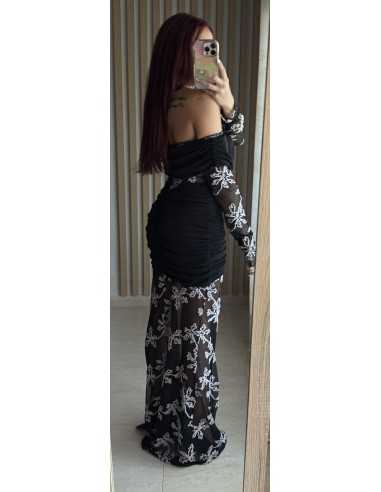 BesobelVestido Rihanna negroEventos