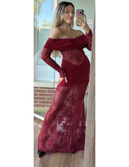 BesobelVestido Rihanna burdeosNovedades BesobelVestido Rihanna burdeosNovedades