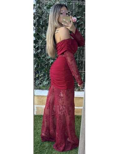 BesobelVestido Rihanna burdeosNovedades