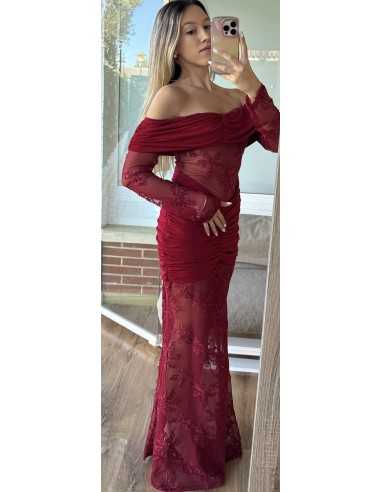 BesobelVestido Rihanna burdeosNovedades