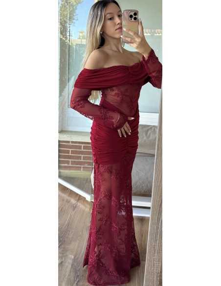 BesobelVestido Rihanna burdeosNovedades BesobelVestido Rihanna burdeosNovedades